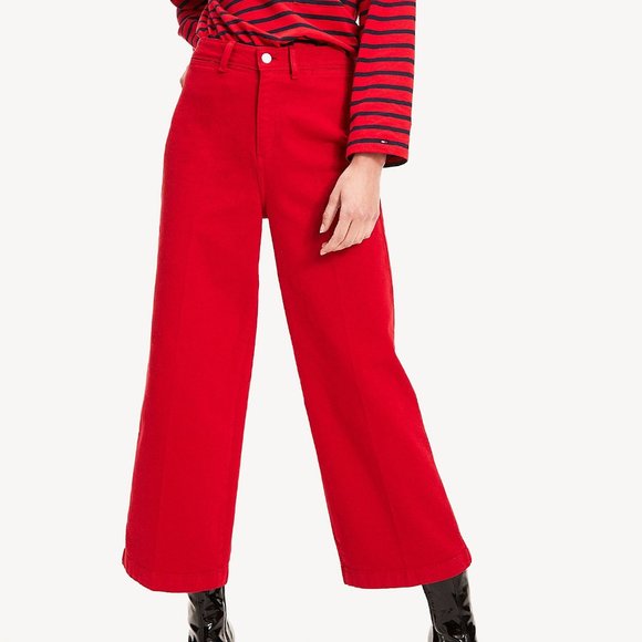 Tommy Hilfiger Denim - NWT: TOMMY HILFIGER WIDE LEG HIGH WAIST JEAN